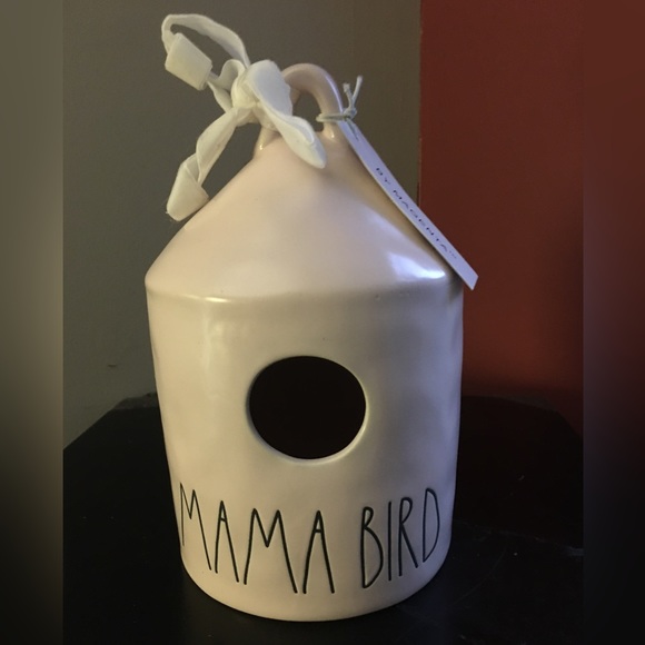 Rae Dunn Other - Rae Dunn pink bird feeder Mama Bird NEW Mother’s Day gift southern cottage chic